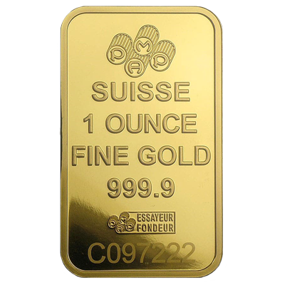 A picture of a Lingot d’or de 1 oz, Fortuna de PAMP Suisse (avec certificat de titrage)